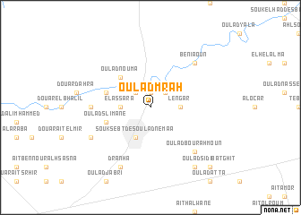 map of Oulad Mrah