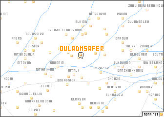 map of Oulad Msafer