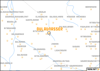 map of Oulad Nasser