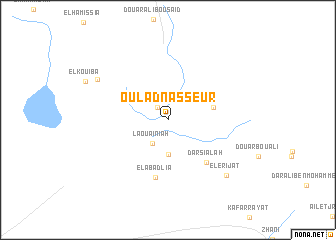 map of Oulad Nasseur