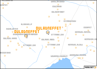 map of Oulad Neffet