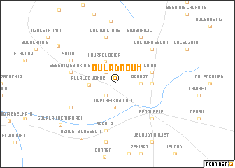 map of Oulad Noum