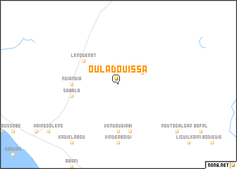 map of Oulad Ouissa