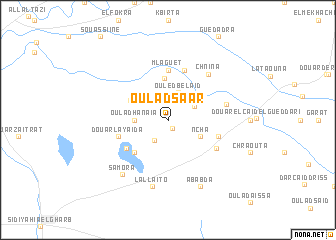 map of Oulad Saar