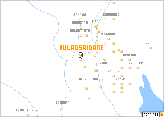 map of Oulad Saïdane