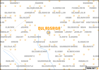 map of Oulad Saïda