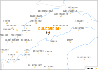 map of Oulad Saïdi