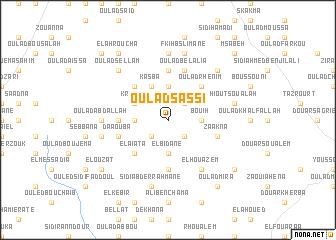 map of Oulad Sassi