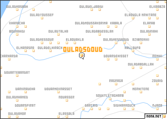 map of Oulad Sdoud