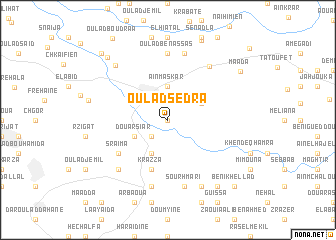 map of Oulad Sedra