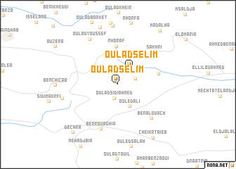 map of Oulad Selim