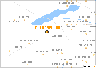 map of Oulad Sellam