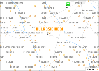 map of Oulad Sidi Addi