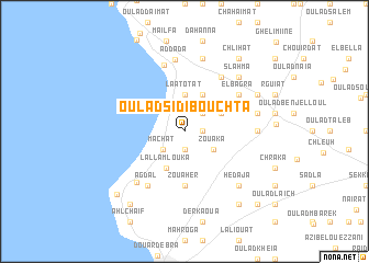 map of Oulad Sidi Bouchta