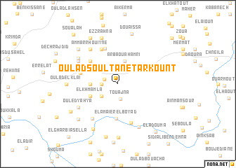 map of Oulad Soultane Tarkount