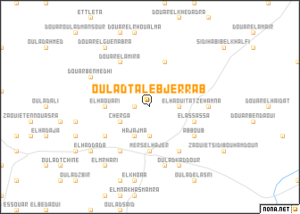 map of Oulad Taleb Jerrab