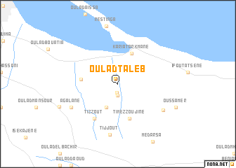 map of Oulad Taleb