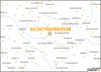 map of Oulad Tnoun Bounkab