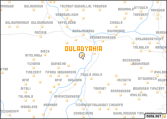 map of Oulad Yahia