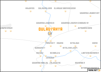 map of Oulad Yahya