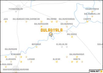 map of Oulad Yala