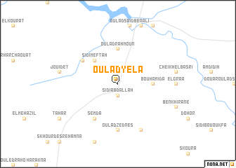 map of Oulad Yela