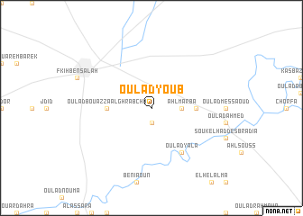 map of Oulad Youb