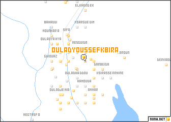 map of Oulad Youssef Kbira