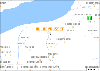 map of Oulad Youssef