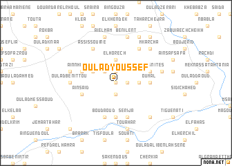 map of Oulad Youssef