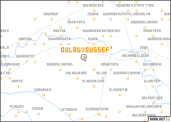 map of Oulad Youssef