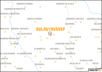 map of Oulad Youssef