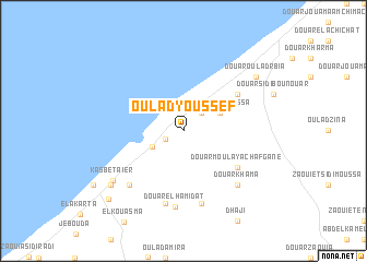 map of Oulad Youssef