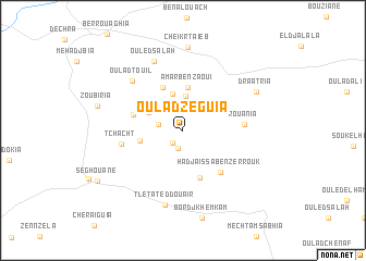 map of Oulad Zeguia