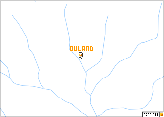 map of Ouland