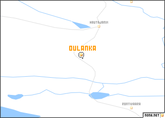 map of Oulanka