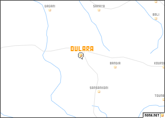 map of Oulara