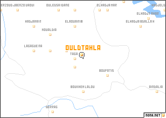 map of Ould Tahla