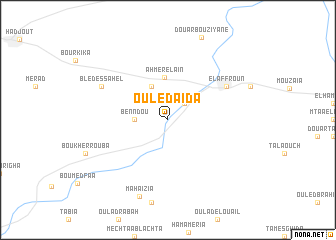 map of Ouled Aïda