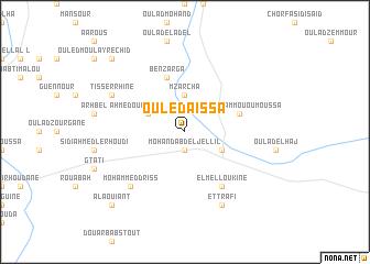 map of Ouled Aïssa