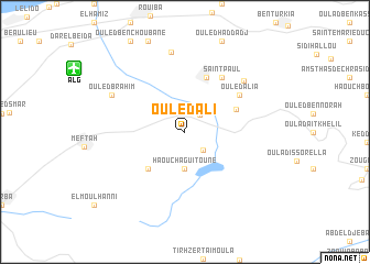 map of Ouled Ali