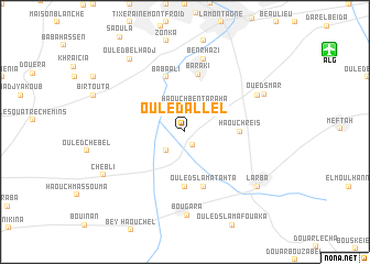 map of Ouled Allel