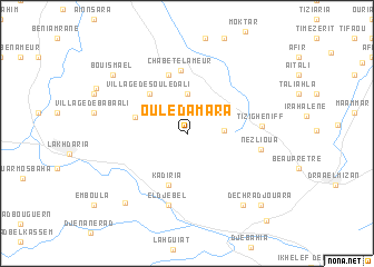 map of Ouled Amara