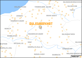 map of Ouled Barkhat