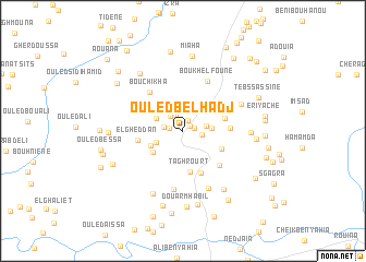 map of Ouled Belhadj
