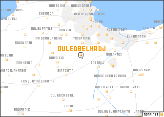 map of Ouled Belhadj