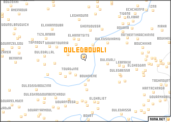 map of Ouled Bou Ali