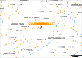 map of Ouled Bou Della