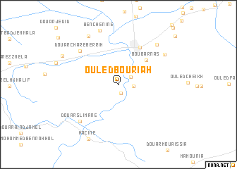 map of Ouled Bouriah