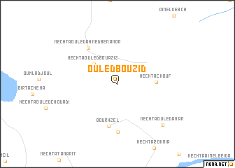 map of Ouled Bouzid